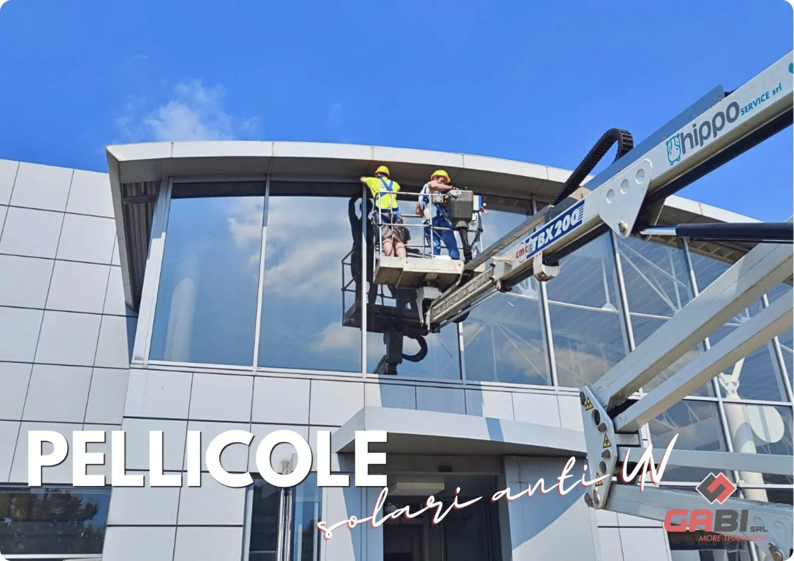 Pellicole solari anti-UV installate da GABI srl