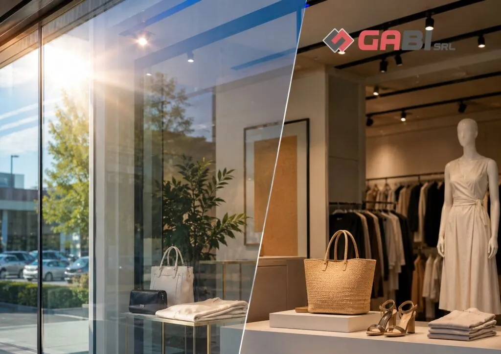 Pellicole solari per showroom e negozi a Brescia