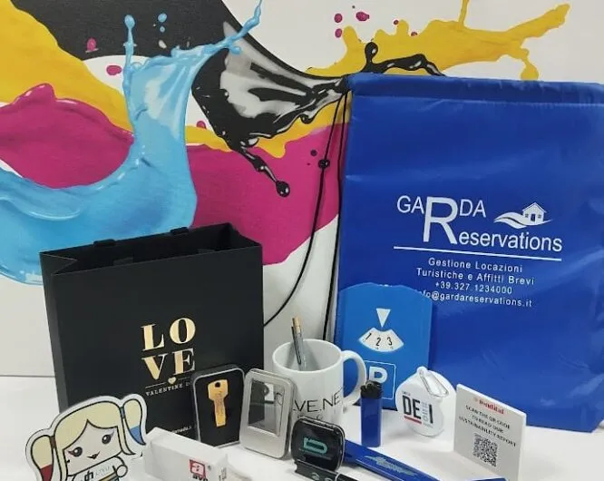 Gadget aziendali stampati con logo personalizzato