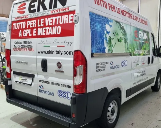 Personalizzazione automezzi aziendali GABI srl