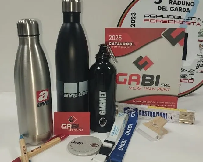 Gadget personalizzati GABI srl per promozione aziendale