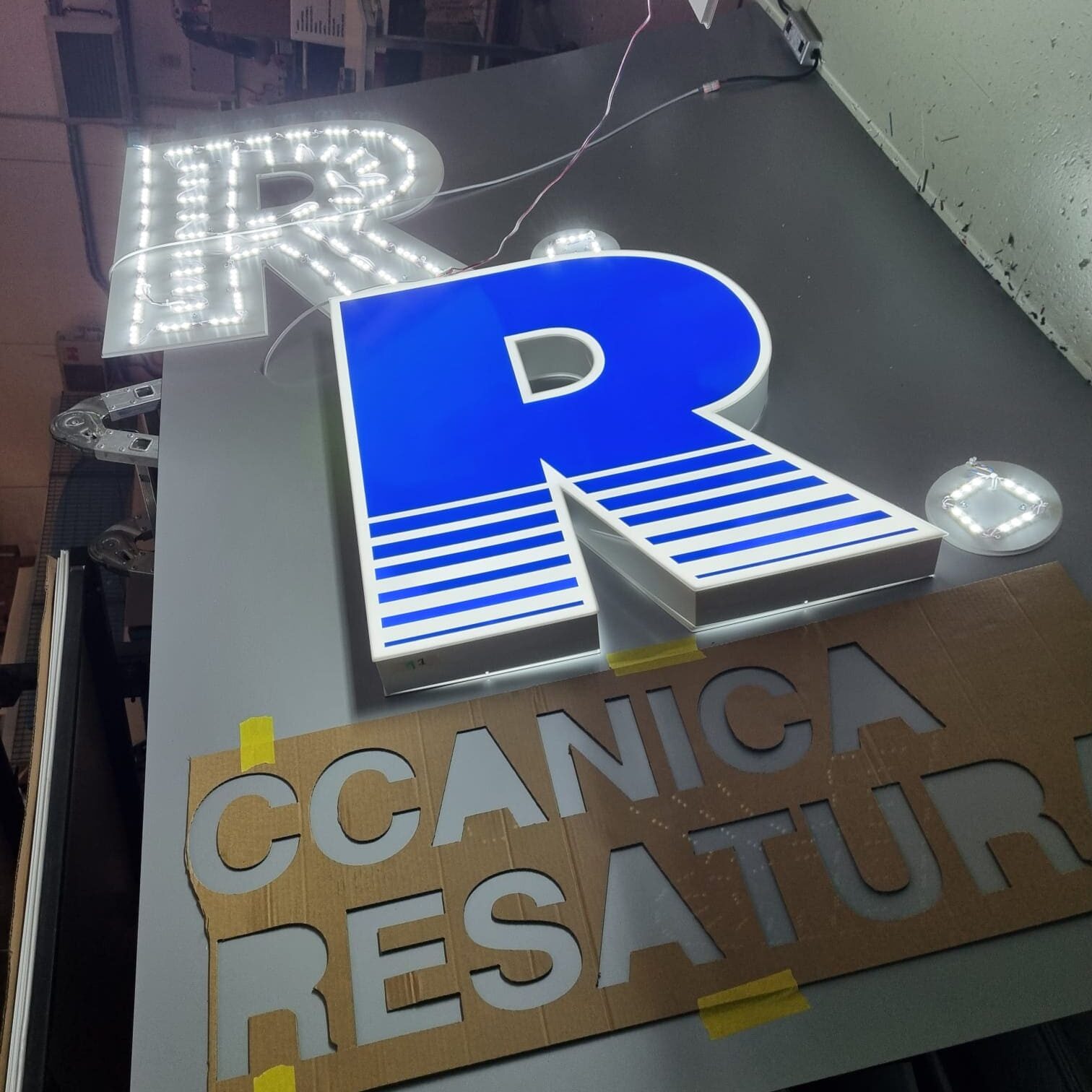 Insegne luminose 3D Brescia GABI Srl